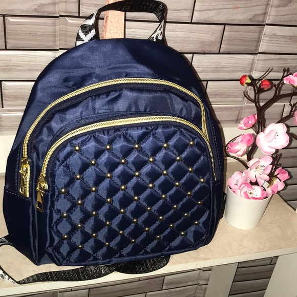 Casual Nylon Backpack with Rhinestone Embellishments💙 - Picture 7 of 10